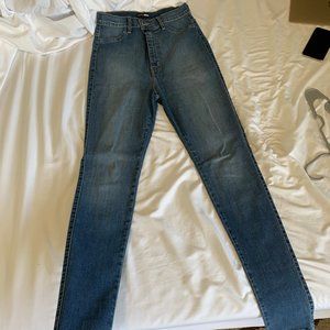 Fashion Nova High Rise Skinny Jeans